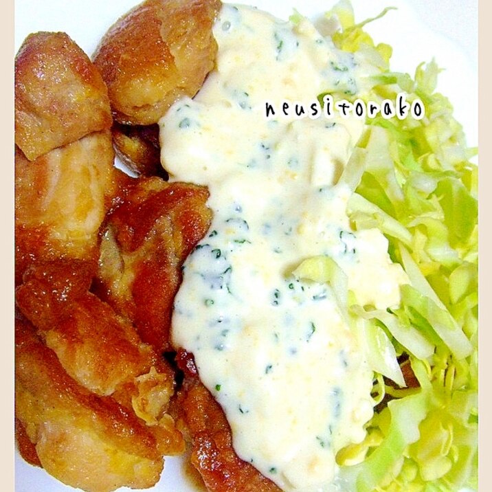 カンタンいろいろ使えま酢でチキン南蛮